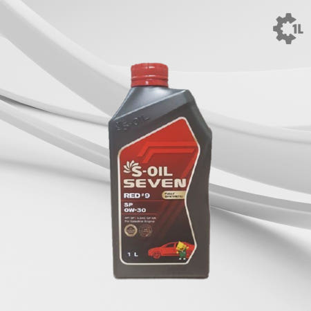 S-OIL 에스오일 세븐레드 9 SQ 0w30 1L 가솔린 엔진오일
