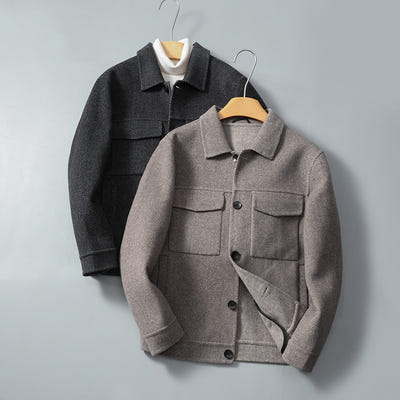 [해외]남성정장코트 맥코트 남성남성정장코트 남성명품코트 박시 알바카 남성 양면 캐시미