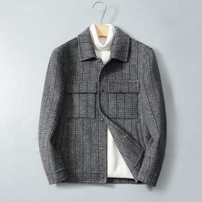 [해외]남성정장코트 맥코트 남성남성정장코트 남성명품코트 가을 겨울 알바카 남성