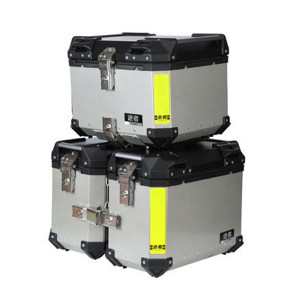 [해외구매대행][해외]오토바이 알루미늄 탑 박스 배달통 피자 햄버거 가방 여행자는 융신 무극 500DS/500