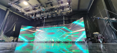 대형 led스튜디오 스크린 XR 전광판 촬영 무대 방송 영상 커버 뮤직비디오 무대형 렌탈