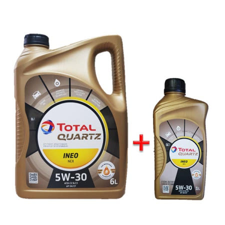 [에쓰오일]토탈쿼츠 이네오넥스 5W30 6L 1개+1L 1개 SET 합성