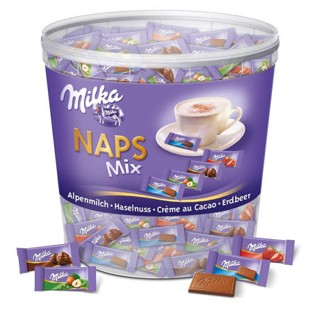 [해외]Milka 밀카 초콜릿 NAPS MIX 1kg