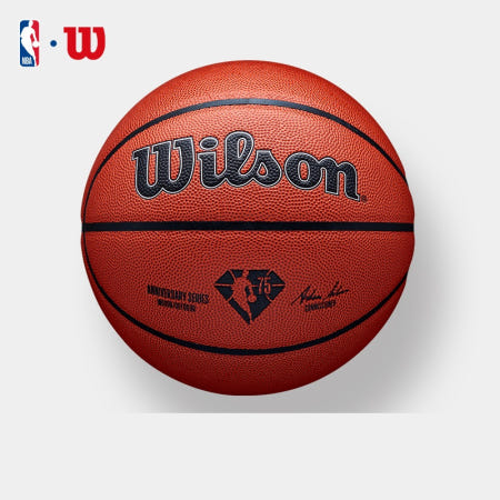 [Wilson][해외]NBA NCAA 윌슨 농구공 75주년 기념 한정판 시리즈 PU 7호 WZ2006901CN7