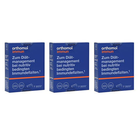 [해외]Orthomol 오쏘몰 이뮨 Immune Direct 과립형 오렌지 7일 3개