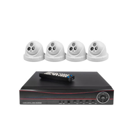 Coms 4채널 실내형 DVR CCTV 카메라 녹화기 WN422