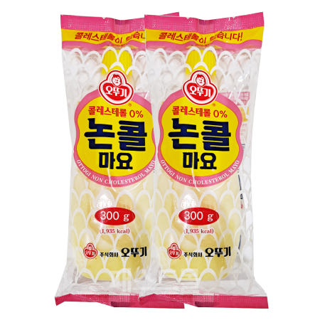오뚜기 논콜 마요 300g, 2개
