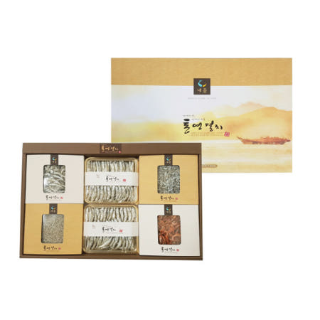 내음 특별해 통영멸치 선물세트6종 4호 특멸치160gx2,세멸190g,자멸170g,소멸160g,홍새우80g