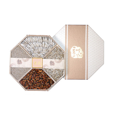 내음 팔각한지함 멸치선물세트 1호 특소멸300g,자멸300g,세멸350g,홍합600g