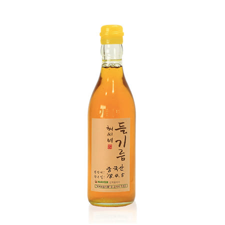 최씨네참기름 100% 통깨 들기름 실속형 350ml(2주일이내 착유)