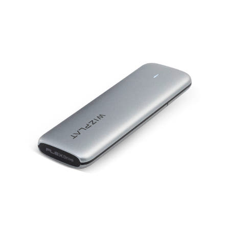 위즈플랫 FD210 NVMe SATA M.2 SSD 듀얼 C타입 외장SSD 케이스