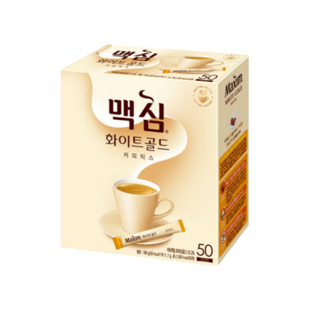 맥심 화이트골드 믹스커피 50T