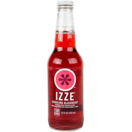 [해외]이지 디저트용 블랙베리 탄산수 355ml 유리병 24팩