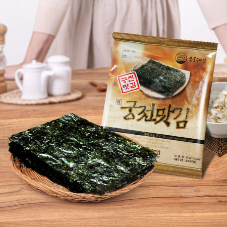 [대양식품]철판구이 명품 조미 전장 구운김 20봉