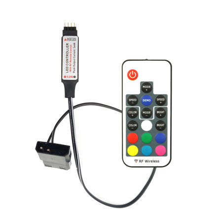 컴튜 컴퓨터 12V 무선 RGB LED 컨트롤러
