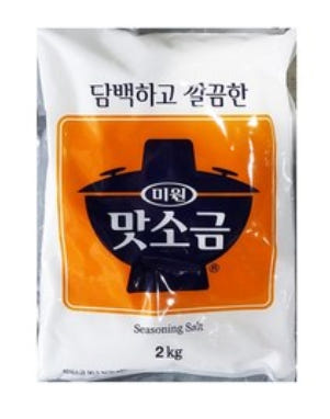 대상 청정원 미원 맛소금 2kg 6개