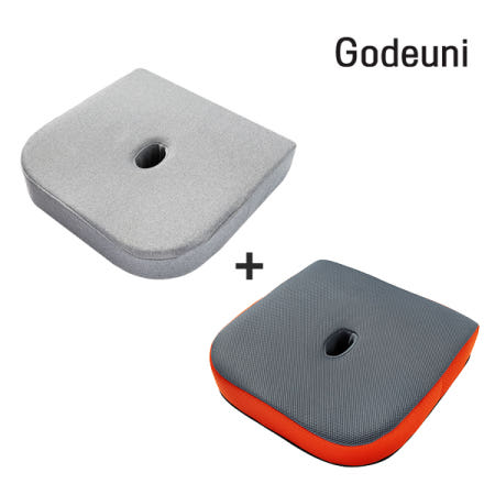 (리뷰이벤트) 고드니 방석 자세교정 의자방석 집중방석 수험생방석 사무용 직장인 필수품