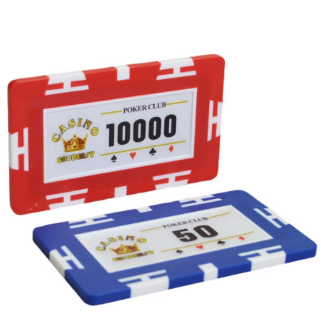 [해외]5 개갑 클 사각형 칩 주사위 인트 커 도박 텍사스 홀덤 바카라 블랙 잭 카지노