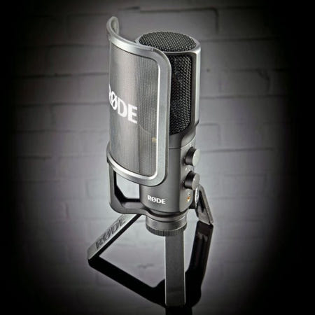 RODE NT-USB+ 유튜브 팟캐스트 스튜디오 ASMR 콘덴서마이크 인터넷방송 로데마이크