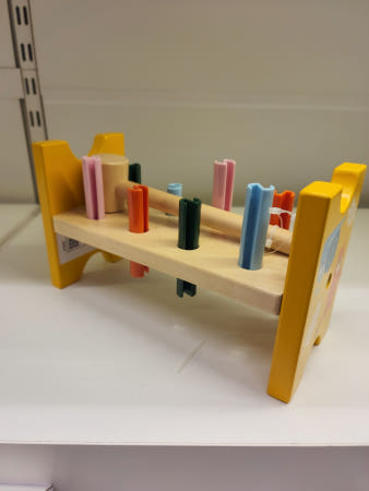 이케아 키즈 장난감 망치놀이 웁스토 405.138.90 근육발달 MULA 물라