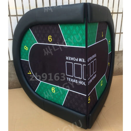 [싸다규 스토어 협력사][해외]혼자 들수 있는 접이식 텍사스 홀덤 바카라 테이블 매트 휴대용 경량 테이블 마카오 라스베가스