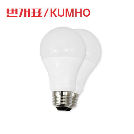 번개표 LED 전구 12W E26 주광색 LED벌브