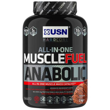 [해외]USN Muscle Fuel Anabolic 머슬 퓨얼 아나볼릭 쉐이크 초콜릿 2kg 1개