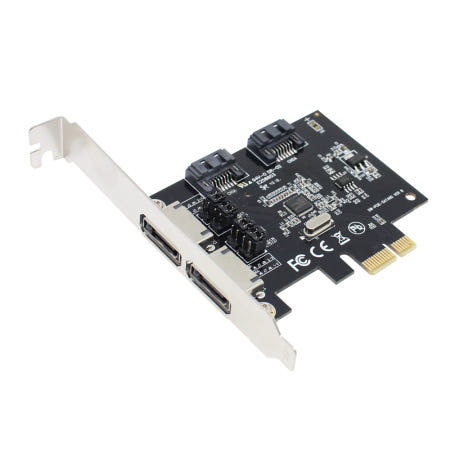 [rivernetwork]넥시 SATA카드 PCI-E eSATA 2포트 NXD316