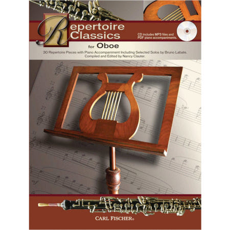 [Carl Fischer]오보에 클래식 레퍼토리 36곡 (온라인음원, PDF피아노반주보포함) Repertoire Classics for Oboe [WF111]