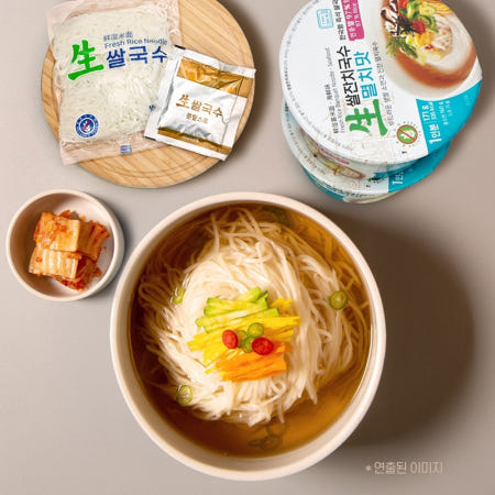 [(주)한국면가]잔치국수컵라면 쌀국수 맛집 양많은 도시락 베트남 음식 국수