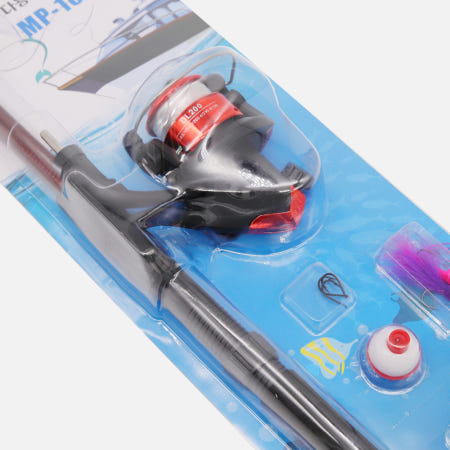 원투 낚시대 세트 1.8M 입문 초보 루어 민물 MP-180R