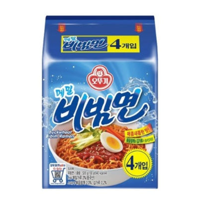 오뚜기 메밀 비빔면 130g 32봉 (1박스)