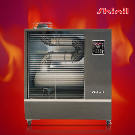 신일 대형 돈풍기 곱창난로 원적외선 튜브히터 공장용 업소용 난로 SBH-T8500C