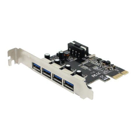[rivernetwork]USB3.0카드 PCI-E 4포트 NX311