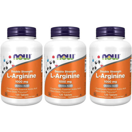 [해외]나우푸드 아르기닌 1000mg 120정 3팩