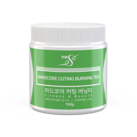 하드코어 커팅 버닝티 녹차추출물 카테킨, 식이섬유 파우더 150g