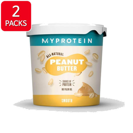 [해외]MYPROTEIN Peanut Butter ORIGINAL Smooth 마이프로틴 올내추럴 피넛버터 오리지널 스무스 영국 1kg 2팩
