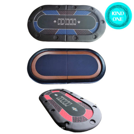 [해외]홀덤 테이블 접이식 포커 카드게임 카지노 바카라 포카 보드 게임 매트테이블