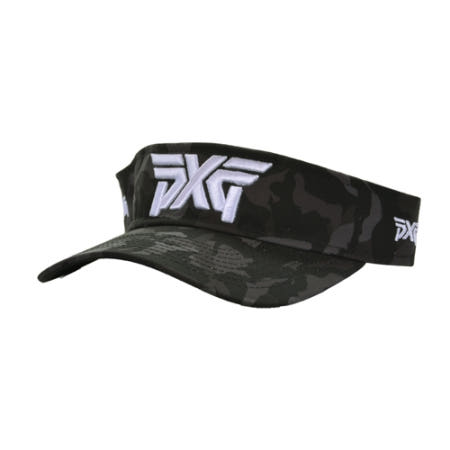 PXG 페어웨이 카모 스포츠 바이저 블랙 (남여공용/사이즈조절가능)