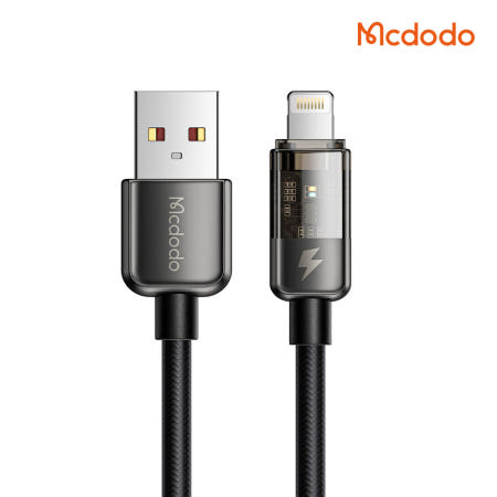 [맥도도] 아이스 프로 자동전류차단 USB-A to 8핀 고속충전 케이블 CA314