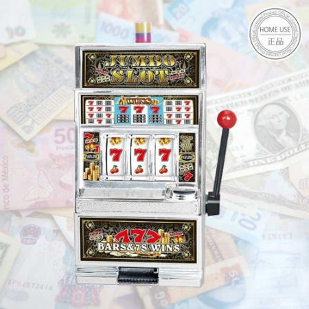 홈유즈 점보 슬롯머신 초대형 저금통 특이한 인테리어 카페장식소품 집들이 선물