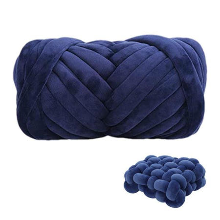 [해외][무료배송]두툼한 면사 거대한 원사 손 니트 담요 DIY 1 롤/20 야드 두툼한 원사 팔 뜨개질 크로셰 뜨개질 담요 만들기