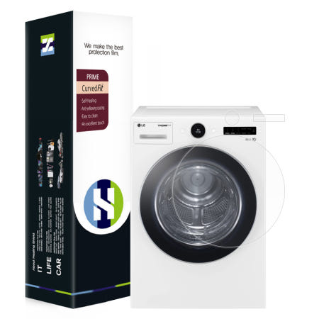 [폰트리]LG 트롬 건조기 RD20WNA 프라임 고광택 외부보호필름 세트