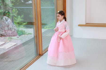 [하랑한복]여아한복 별빛랑 돌 유아 아동 키즈 어린이 유딩 초등 여자아이 설 추석 공주 한복 드레스