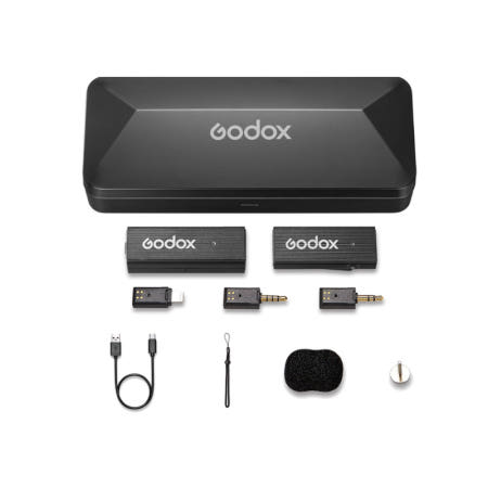 [해외]고독스 무브링크 미니 무선마이크 Godox MoveLink MINI 영상촬영마이크 라이트닝 수신1송신1 세트