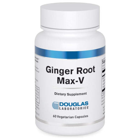 [해외]더글라스랩 진저 생강 추출물 350mg 60 베지캡슐 Ginger Root Max V