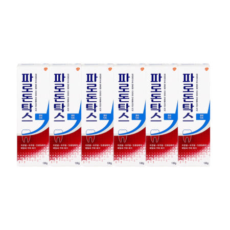 파로돈탁스 쿨링민트 치약 100g 6개 코스트코 데일리 후로라이드
