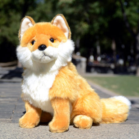 [China][해외]귀여운 아기 불여우 FIREFOX 동물 모형 길이 26cm 봉제 인형 애착인형 청년K쇼핑