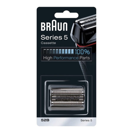 [해외]Braun 독일 브라운 시리즈 5 면도기 정품 교체용 헤드 52B 블랙