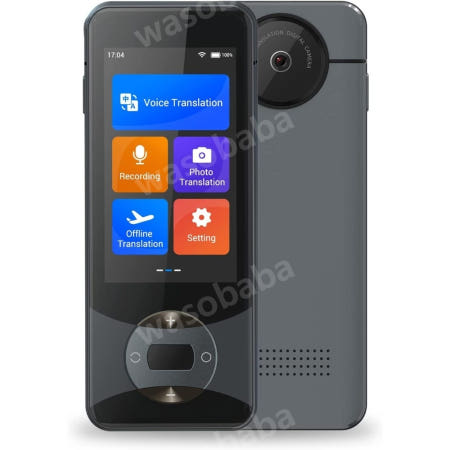 [협력사][해외]Anfier 언어번역기 127개 AI 음성 통역기 여행 비즈니스 양방향